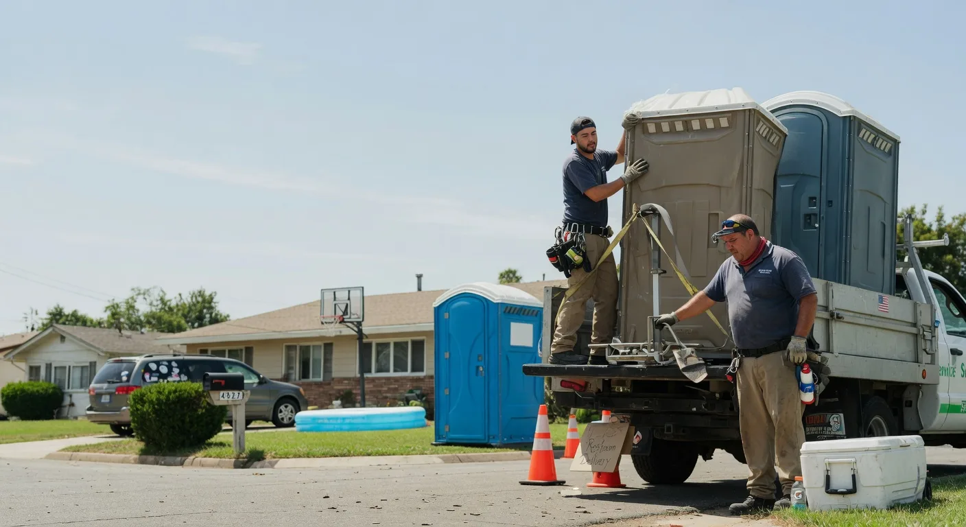 Porta Potty Rental in Burlingame, CA near me